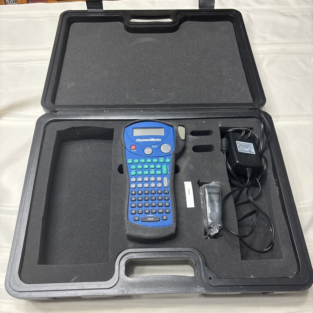 Thomas & Betts‎ EZL-100 Thermal Label Printer Silicone Bumper & Hard Case Works
